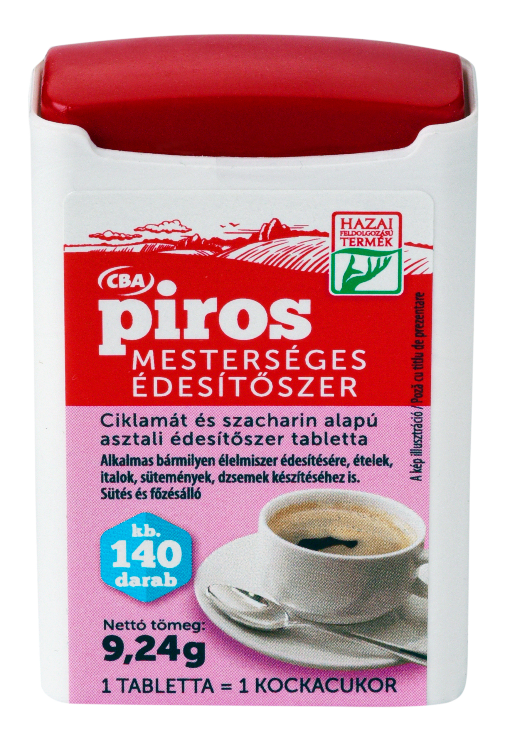 CBA Piros édesítőszer tabletta - 140 szemes